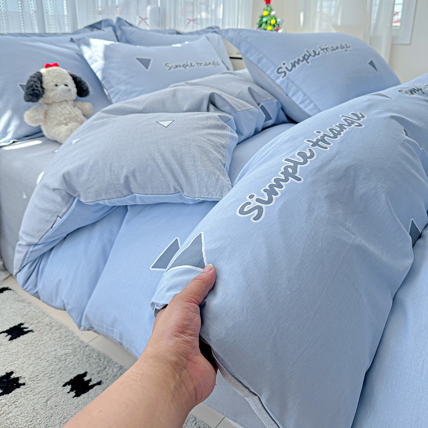 Cotton 12868 printing bedding set