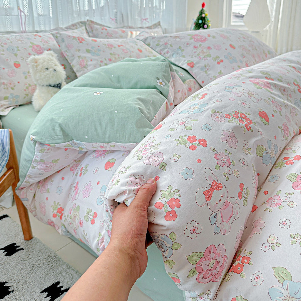 Cotton 12868 printing bedding set