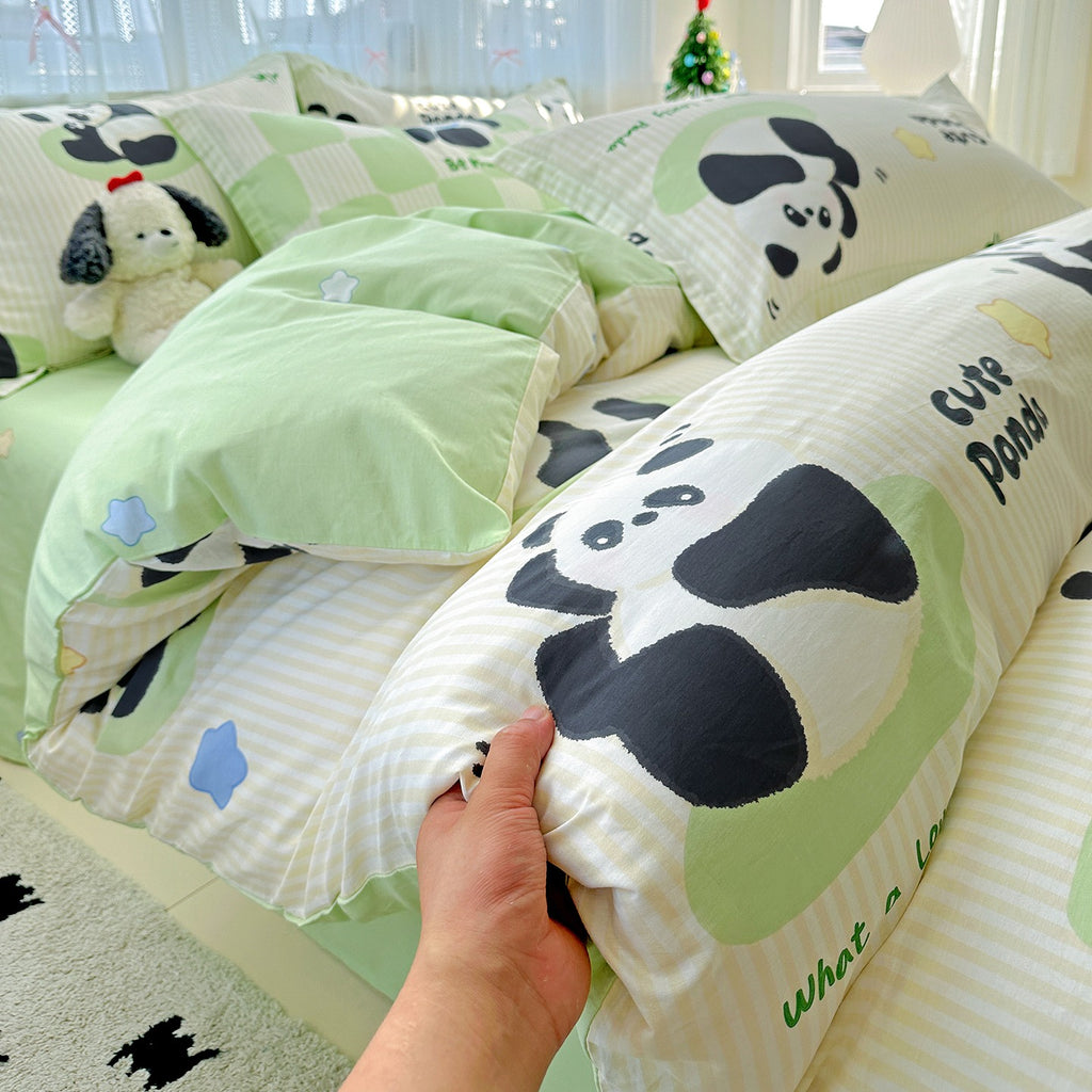 Cotton 12868 printing bedding set